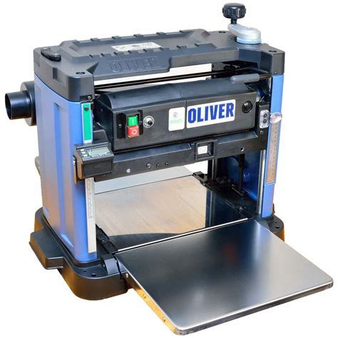Two-speed feed gearbox for better cuts. . Oliver 10044 planer review
